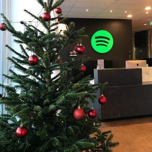 Alternative view of Decorated Christmas Tree for Your Office (Stockholm)