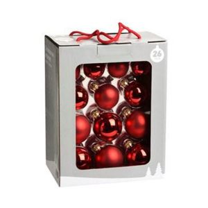 Red Christmas balls
