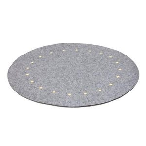 Christmas tree mat with LED