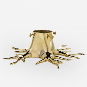 Brass Christmas tree base