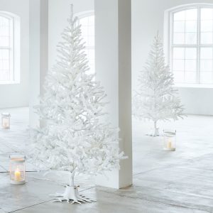 White Christmas tree stand