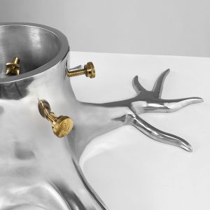 Silver Christmas tree stand