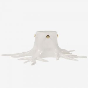 Christmas tree base Root white